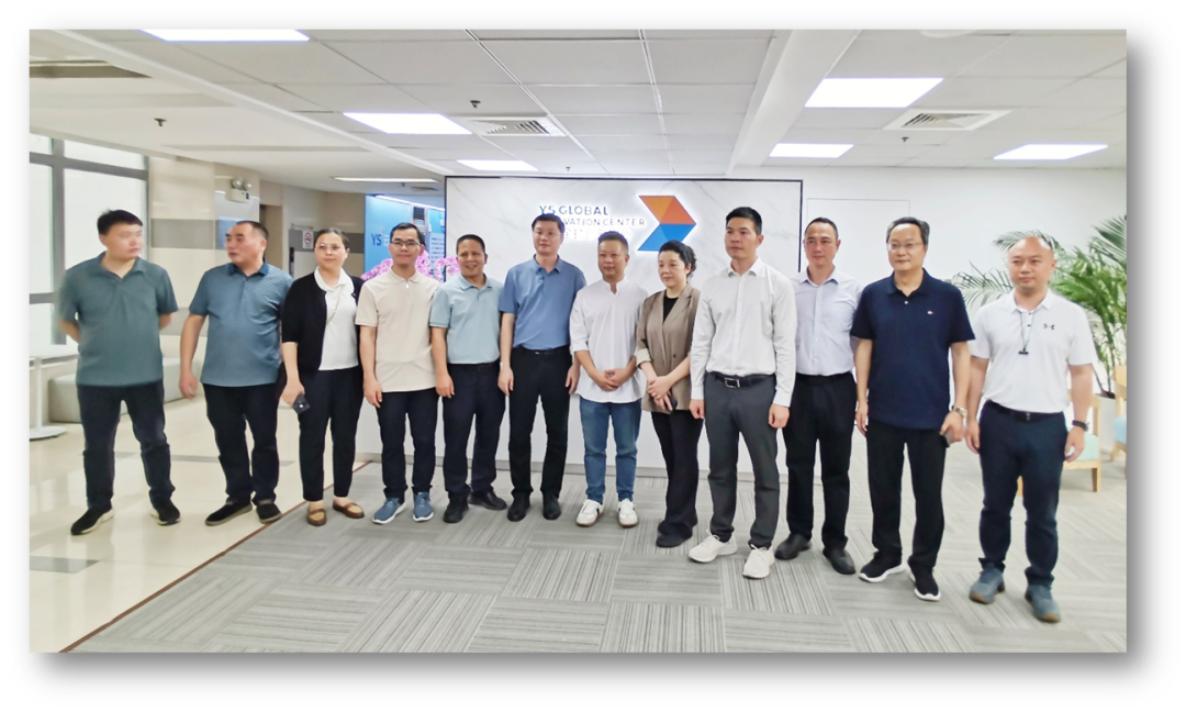 广东省梅州市人社局党组书记、局长林雨兰一行莅临卓联智汇全球创新中心调研走访