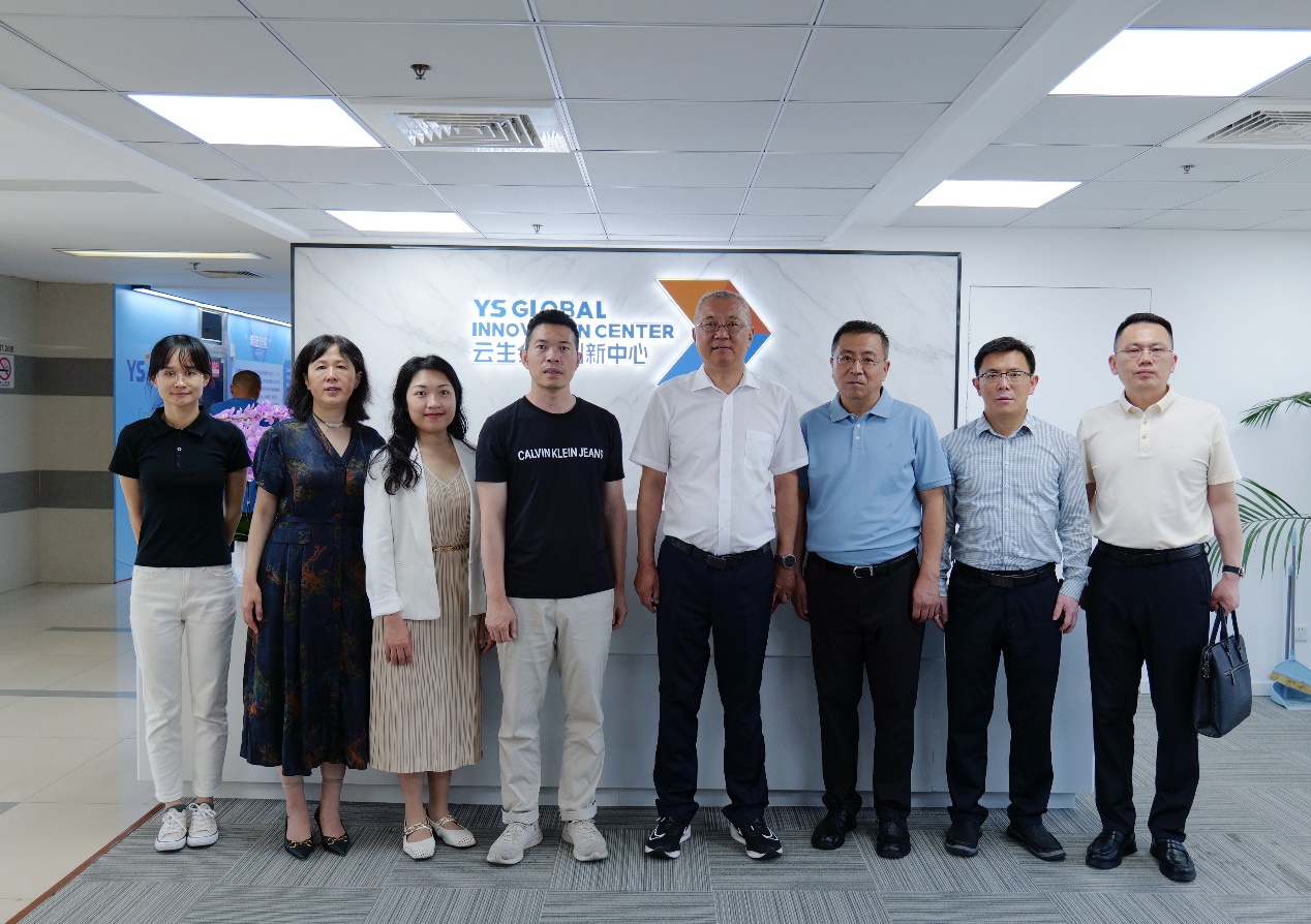 山东省烟台市人社局副局长宋军明一行莅临卓联智汇全球创新中心调研走访